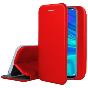 Луксозен кожен калъф тефтер ултра тънък Wallet FLEXI и стойка за Apple iPhone 12 mini 5.4 червен 